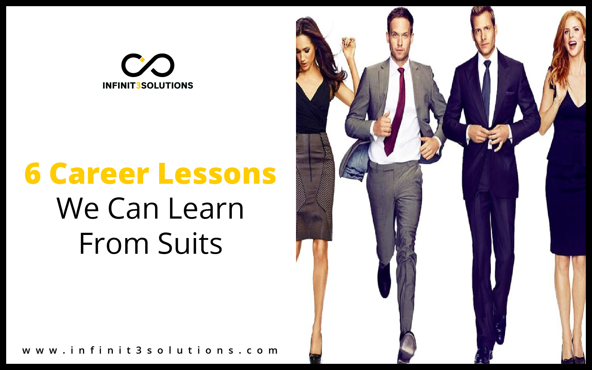Career lessons we can learn from suits