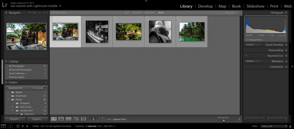 importing pictures-how to use Adobe Lightroom for beginners importing pictures