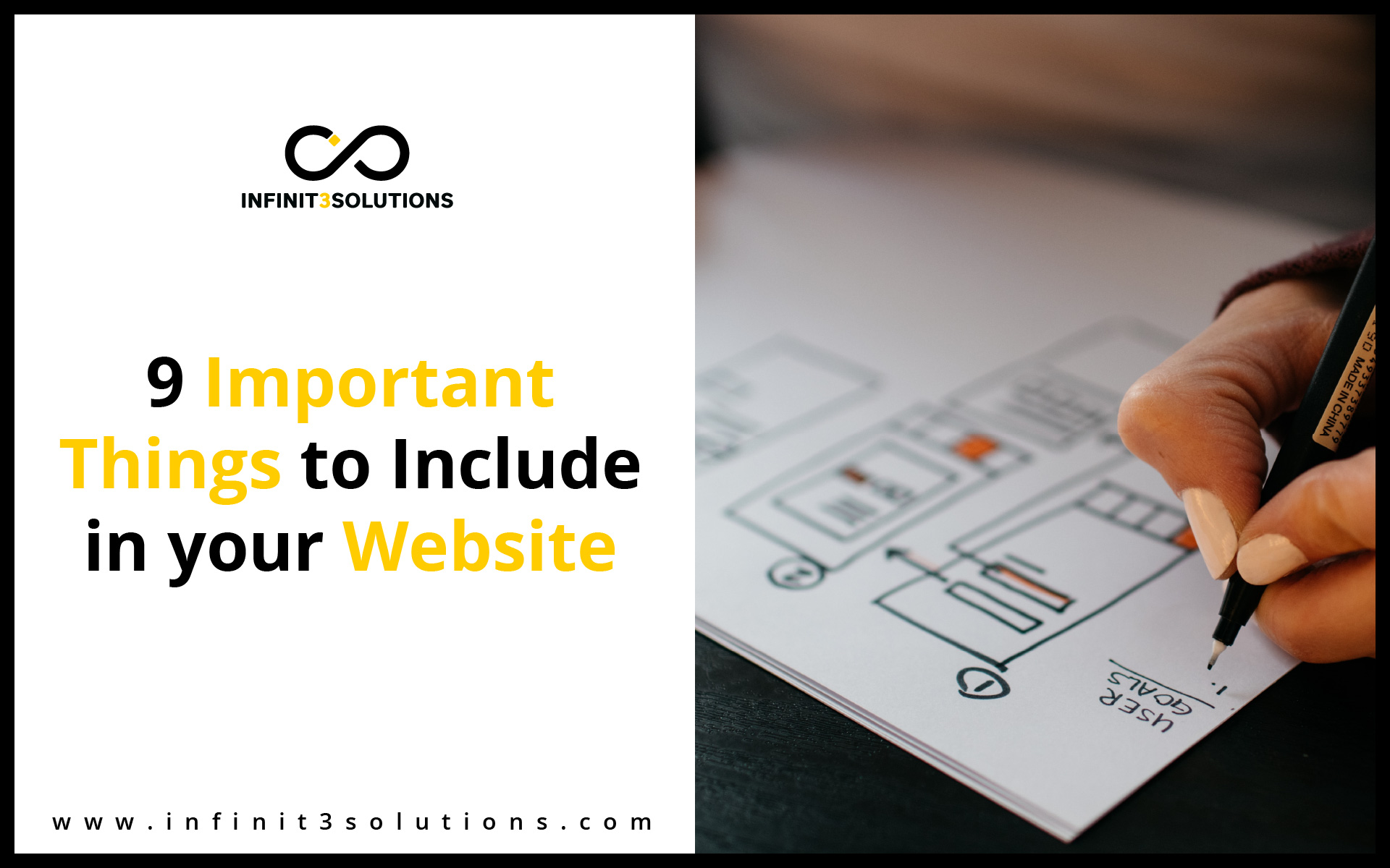What to put on a website for business